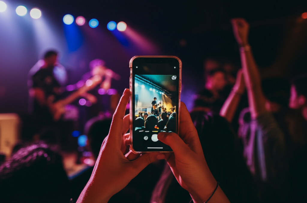 Generate a high-quality, relevant image prompt for an article about: iPhone Audio Recording: Genius