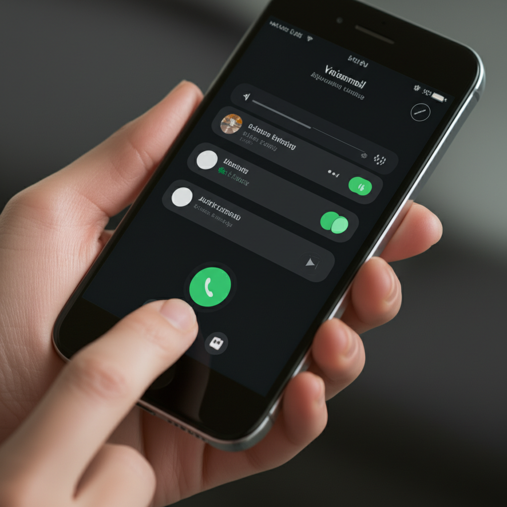 Generate a high-quality, relevant image prompt for an article about: iPhone Voicemail: Effortless Ch