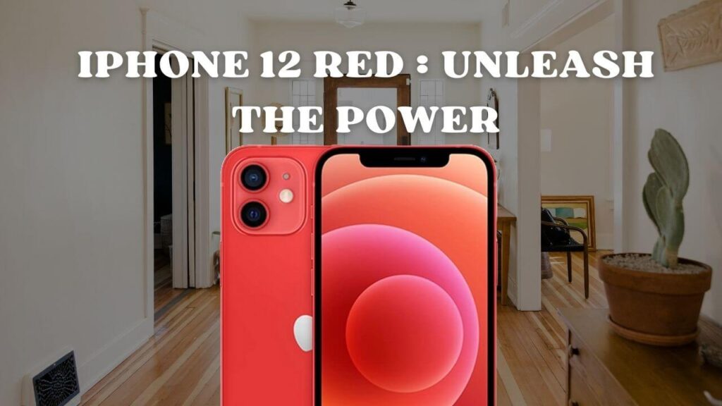 Iphone 12 Red