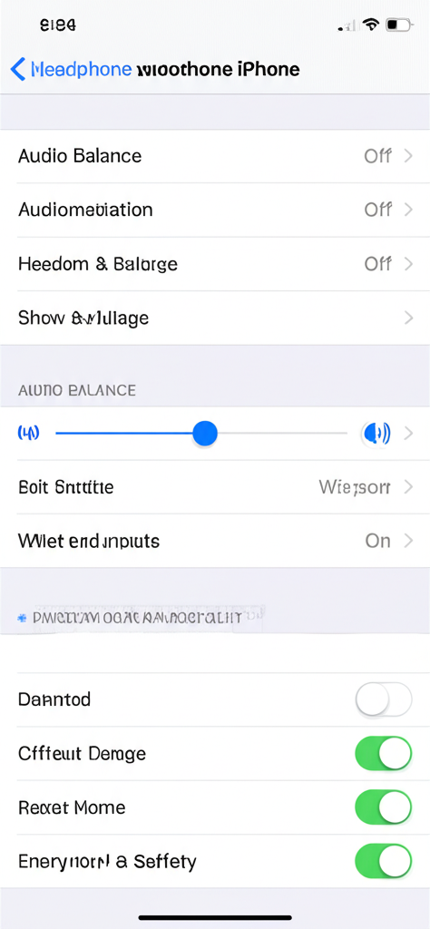Generate a high-quality, relevant image prompt for an article about: How to Adjust Headphone Balance