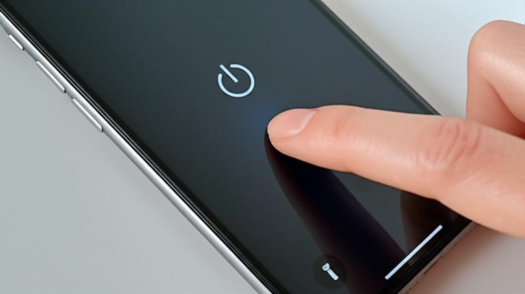 Generate a high-quality, relevant image prompt for an article about: How to Power Off iPhone: Essent