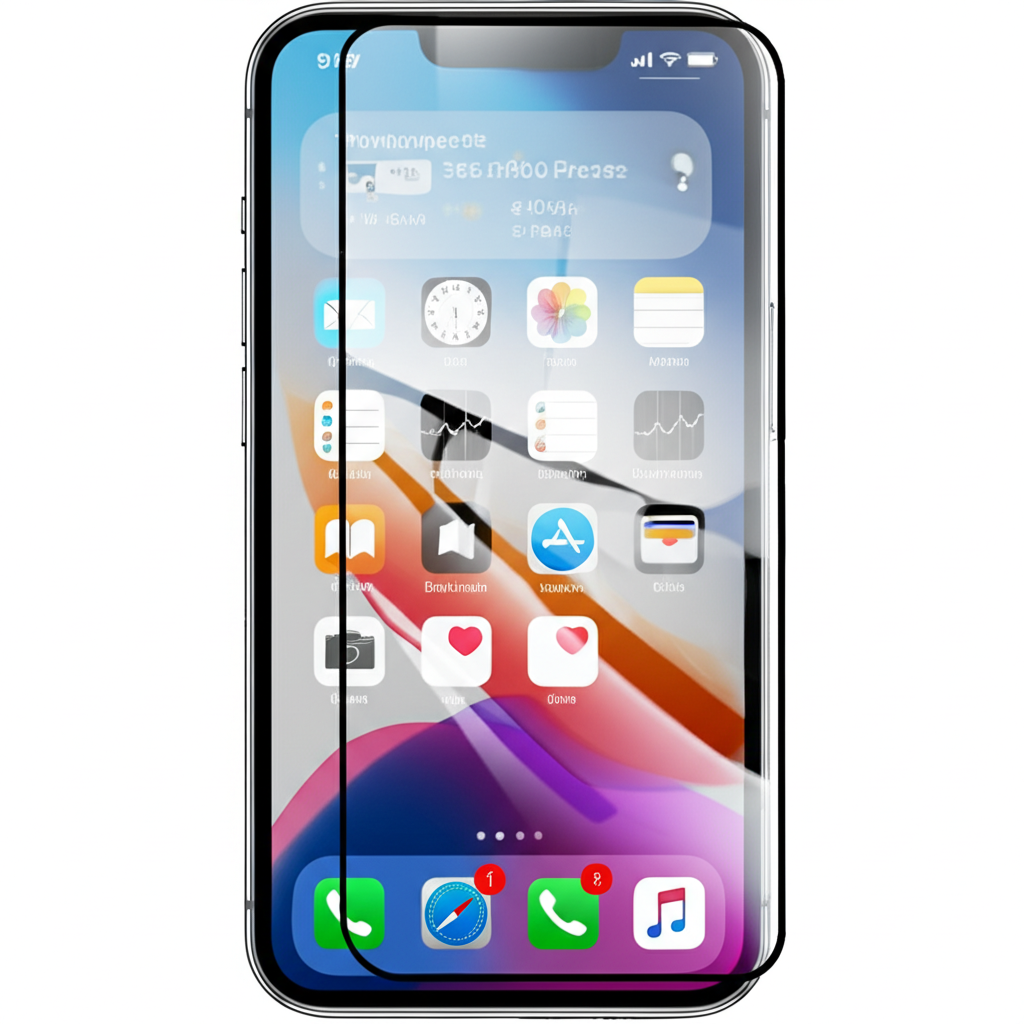 Generate a high-quality, relevant image prompt for an article about: 6 Best Screen Protectors For iP