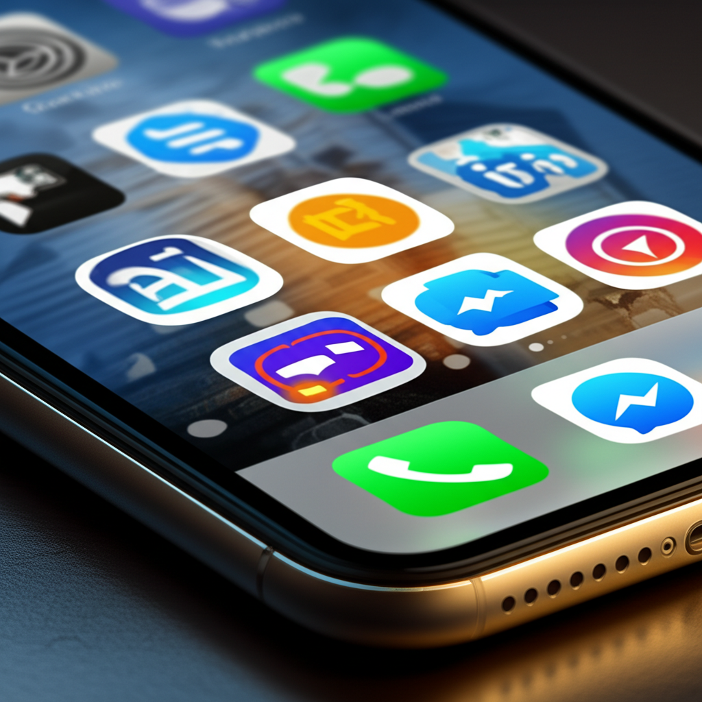 Generate a high-quality, relevant image prompt for an article about: 6 Best Translation Apps For iPh