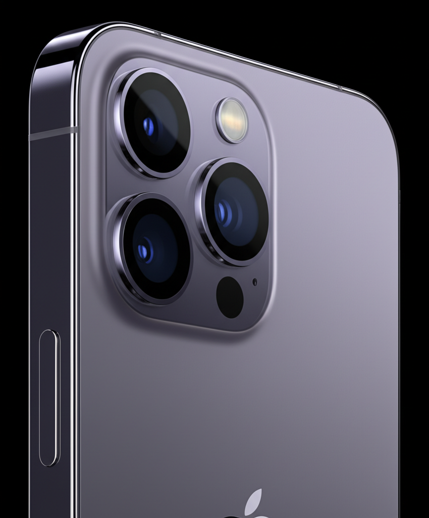 Generate a high-quality, relevant image prompt for an article about: iPhone 16 Pro Max: Genius Camer