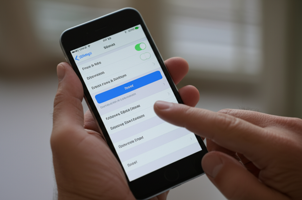 Generate a high-quality, relevant image prompt for an article about: How to Wipe an iPhone: Essentia