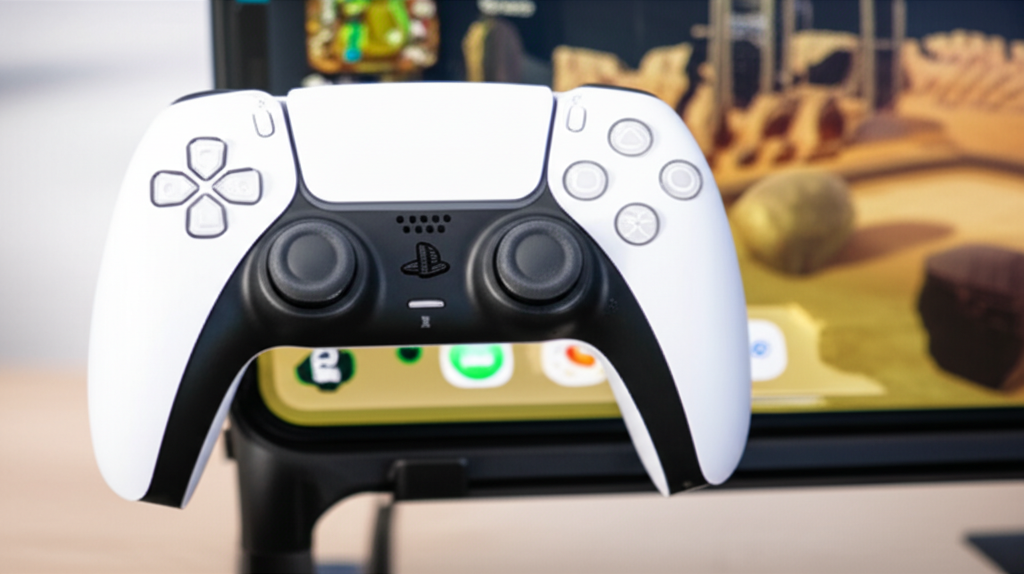 Generate a high-quality, relevant image prompt for an article about: How to Connect PS5 Controller t