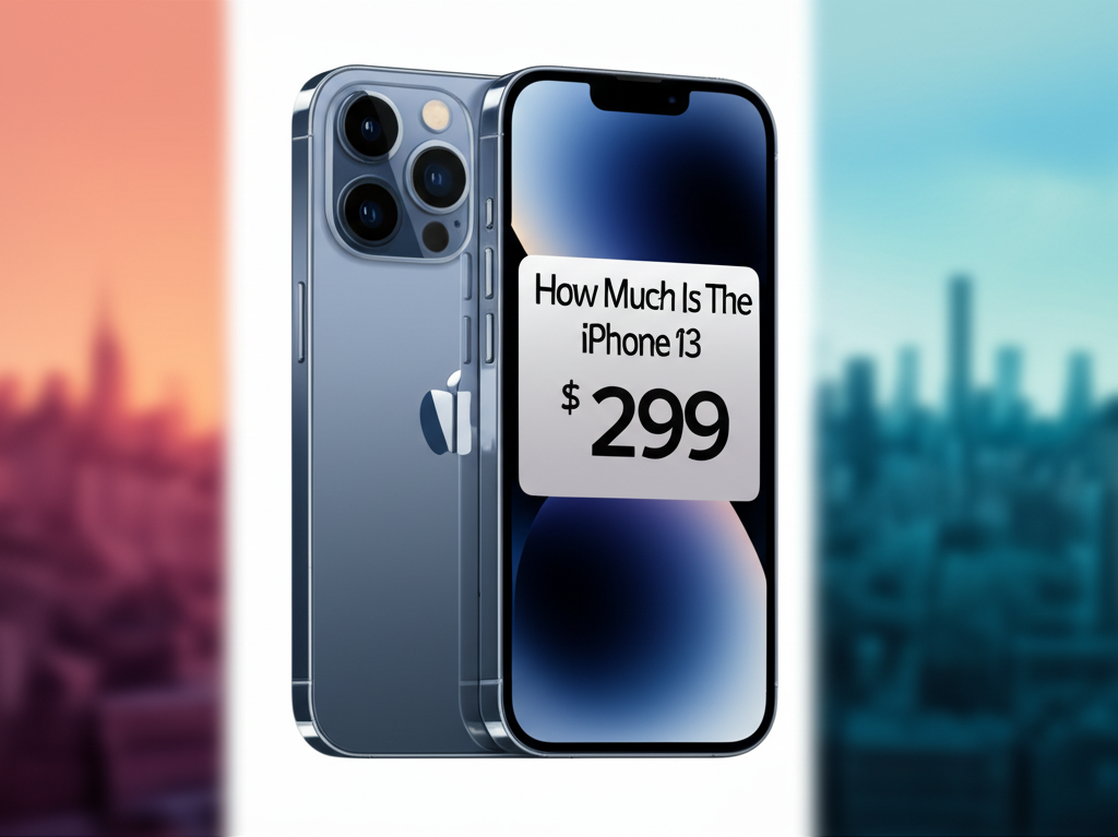 Generate a high-quality, relevant image prompt for an article about: How Much Is The iPhone 13: Esse