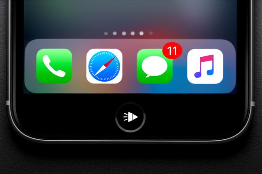 Generate a high-quality, relevant image prompt for an article about: How to Turn Off Flashlight on i