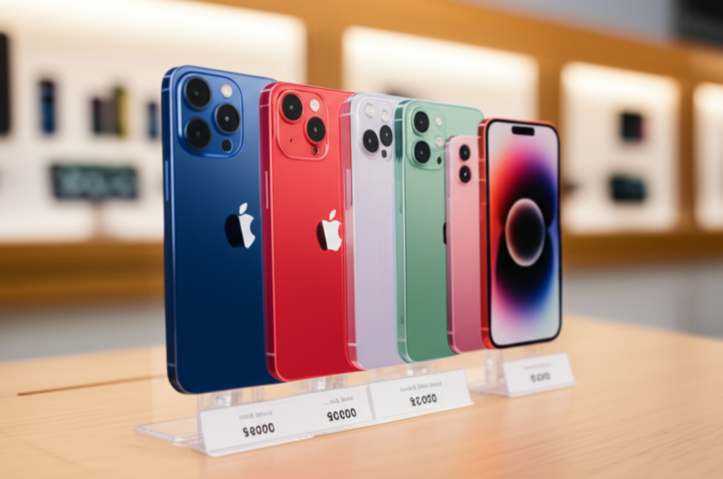 Generate a high-quality, relevant image prompt for an article about: How Much Is An iPhone 15? Essen