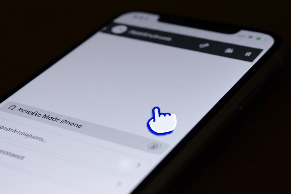 Generate a high-quality, relevant image prompt for an article about: Incognito Mode iPhone: Essentia